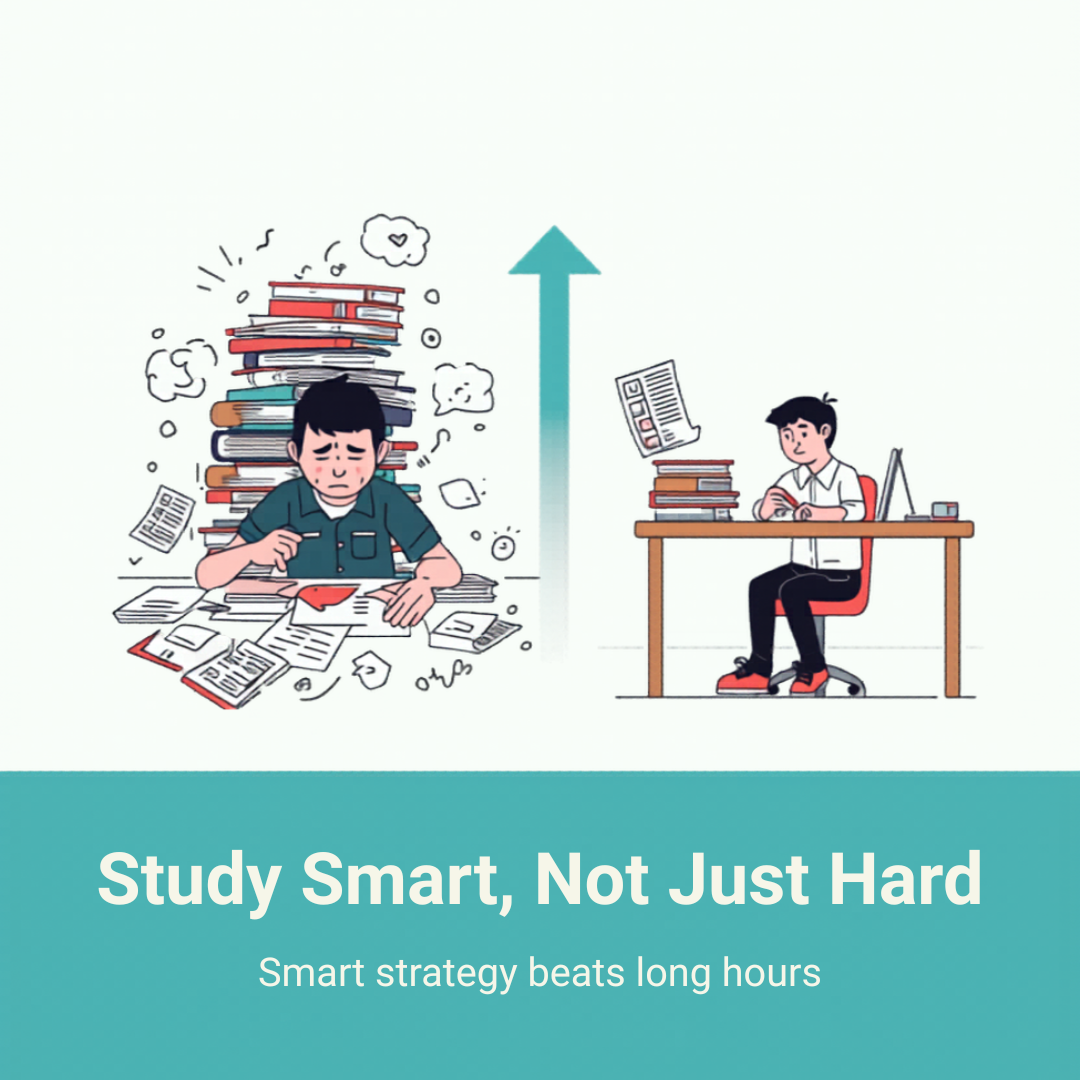 how to study smart for board exams