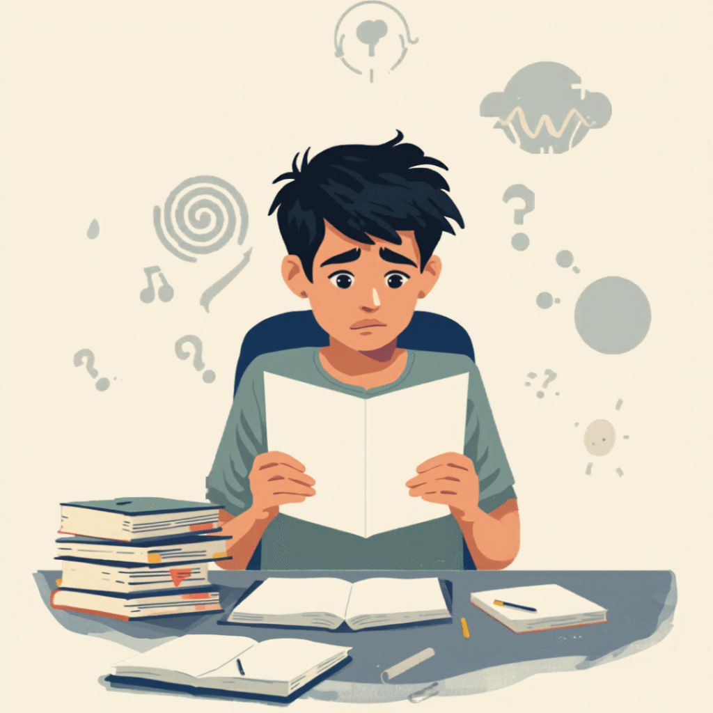 why students fail despite studying hard