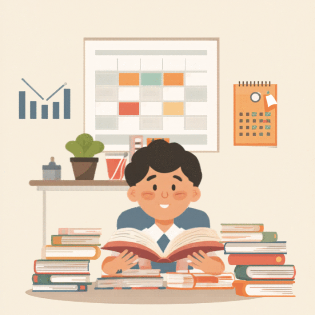 how to create a study timetable for board exams