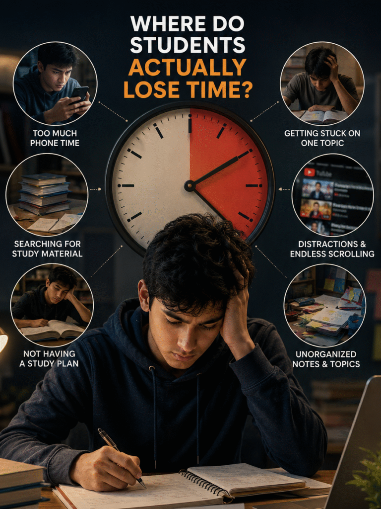 why students waste time while studying